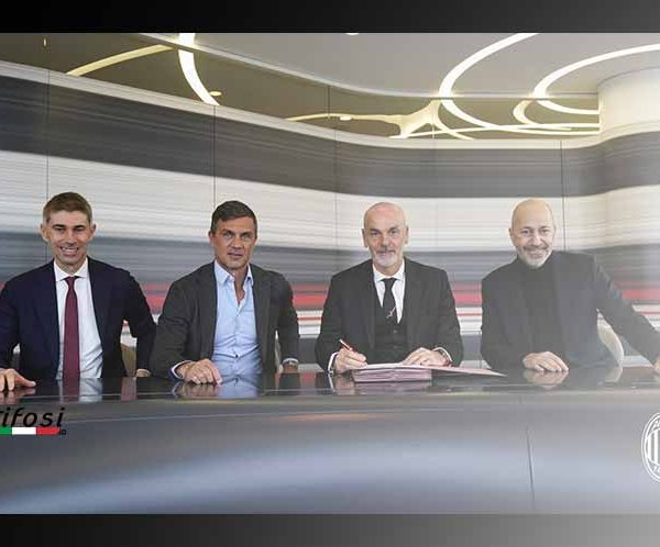 Resmi : Milan Umumkan Perpanjangan Kontrak Stefano Pioli Hingga Juni 2023